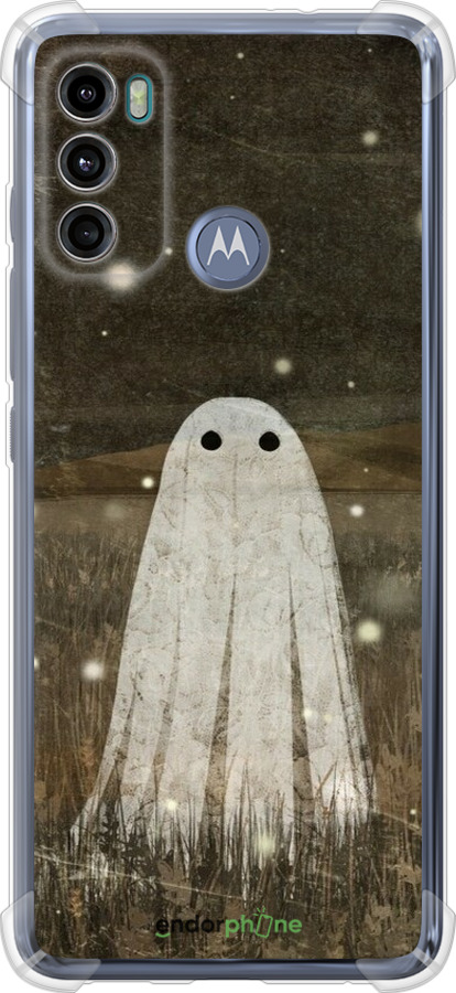 Силикон с усиленными углами чехол Привидение и светлячки для Motorola G60 - 6406sp-2467 изображение 