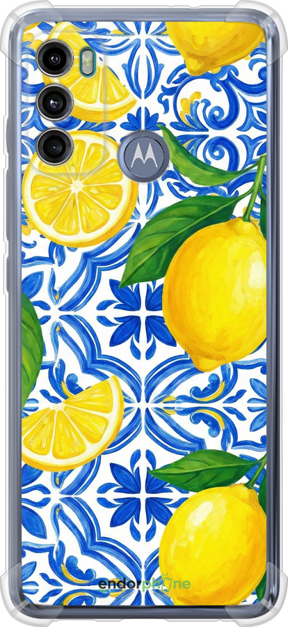Силіконовий протиударний с посиленими кутами чехол Grocery Girl Italian Summer для Motorola G60 - 6766sp-2467 изображение 