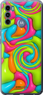 Силиконовый чехол Y2K Jelly Dream для Motorola G60 - 6780u-2467 изображение 