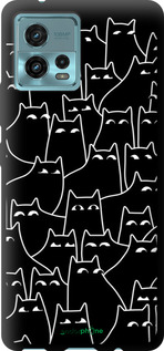 TPU чехол Із зображенням кішок для Motorola G72 - 6470b-2859 изображение 