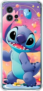 Силіконовий протиударний с посиленими кутами чехол Стич 2 для Motorola G72 - 6371sp-2859 изображение 