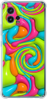 Силикон с усиленными углами чехол 'Y2K Jelly Dream' для Motorola G72 изображение 9
