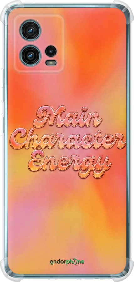 Силіконовий протиударний с посиленими кутами чехол Aura Gradient Main Character Energy Aesthetic Y2K для Motorola G72 - 6783sp-2859 изображение 