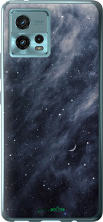 Силиконовый чехол Голубые облака, Голубая луна для Motorola G72 - 6398u-2859 изображение 