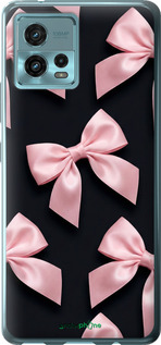 Силиконовый чехол Coquette Ribbons Dark Coquette для Motorola G72 - 6767u-2859 изображение 