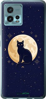 Силиконовый чехол Cute Cat Celestial/Witchy для Motorola G72 - 6787u-2859 изображение 