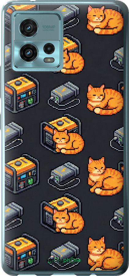 Силіконовий чехол Autonomous Zone для Motorola G72 - 6771u-2859 изображение 