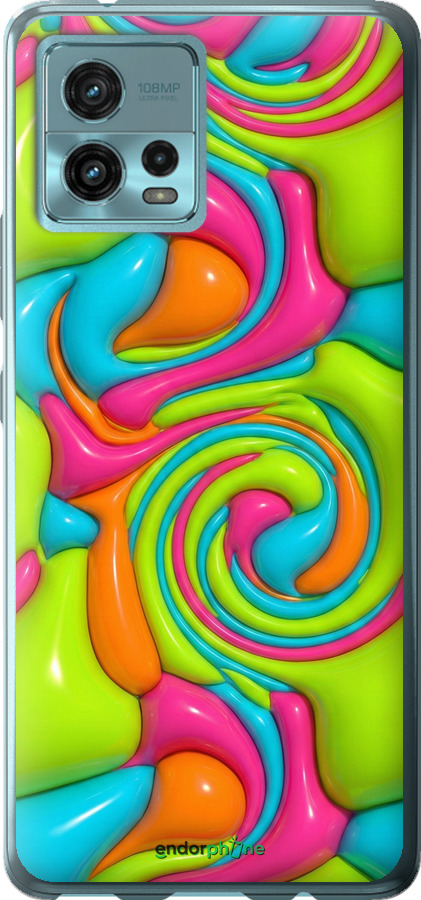 Силиконовый чехол Y2K Jelly Dream для Motorola G72 - 6780u-2859 изображение 