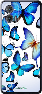 Силіконовий чехол Метелики для Motorola G73 - 6023u-3196 изображение 