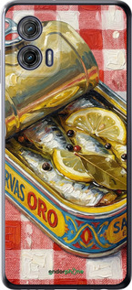 Силиконовый чехол Vintage Sardine Tin Phone для Motorola G73 - 6772u-3196 изображение 