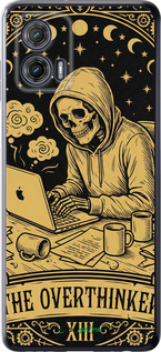Силиконовый чехол 'The Overthinker' для Motorola G73 изображение 1