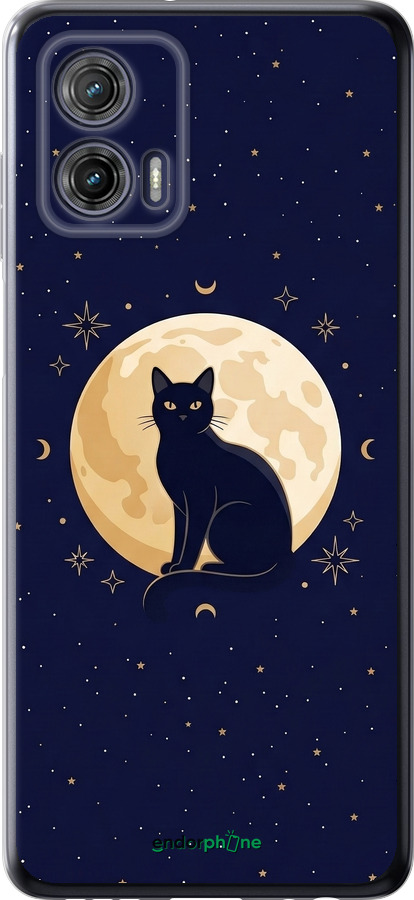 Силіконовий чехол Cute Cat Celestial/Witchy для Motorola G73 - 6787u-3196 изображение 