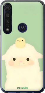 Силіконовий чехол Барашек и ципленок для Motorola G8 Plus - 6369u-1837 изображение 