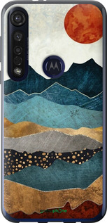 Силіконовий чехол захід сонця для Motorola G8 Plus - 6475u-1837 изображение 