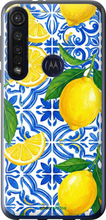 Силиконовый чехол Grocery Girl Italian Summer для Motorola G8 Plus - 6766u-1837 изображение 