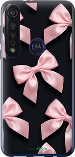 Силиконовый чехол Coquette Ribbons Dark Coquette для Motorola G8 Plus - 6767u-1837 изображение 