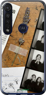 Силіконовий чехол Aesthetic Scrapbook Collage для Motorola G8 Plus - 6773u-1837 изображение 