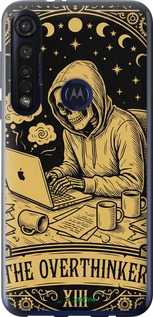 Силіконовий чехол The Overthinker для Motorola G8 Plus - 6774u-1837 изображение 