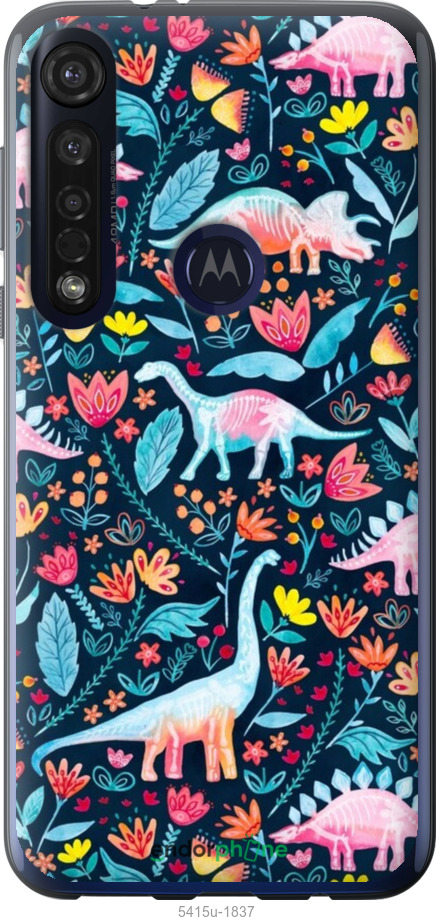 Силіконовий чехол № 5415 для Motorola G8 Plus - 5415u-1837 изображение 
