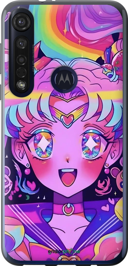Силиконовый чехол Сейлор Мун 3 для Motorola G8 Plus - 6352u-1837 изображение 