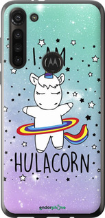 Силиконовый чехол I'm hulacorn для Motorola G8 Power - 3976u-1940 изображение 