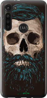 Силиконовый чехол Череп с бородой для Motorola G8 Power - 4102u-1940 изображение 