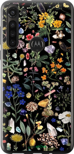 Силіконовий чехол З квітами для Motorola G8 Power - 6422u-1940 изображение 