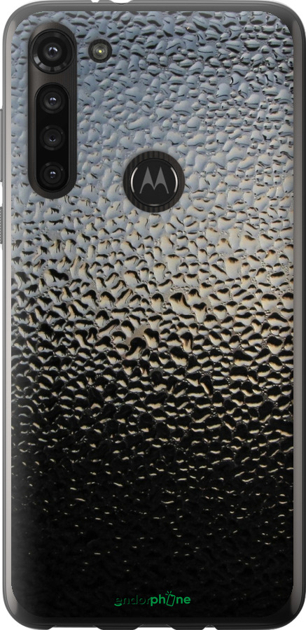 Силиконовый чехол Мокрое стекло для Motorola G8 Power - 245u-1940 изображение 