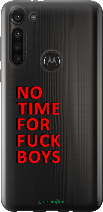 Силіконовий чехол Немає часу для Motorola G8 Power - 4635u-1940 изображение 