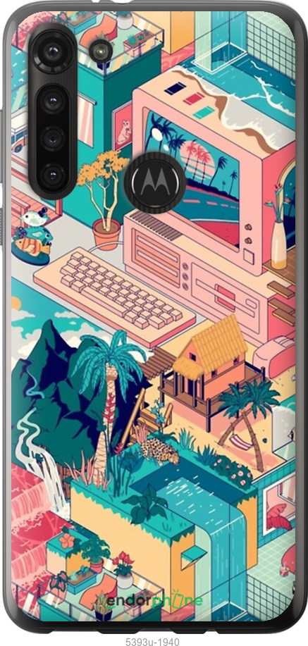 Силиконовый чехол № 5393 для Motorola G8 Power - 5393u-1940 изображение 