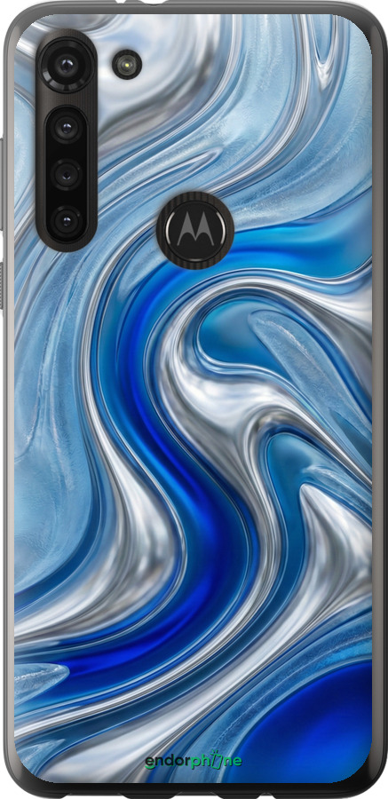 Силіконовий чехол Liquid Chrome для Motorola G8 Power - 6781u-1940 изображение 