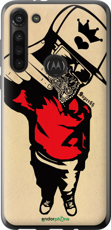 Силиконовый чехол Swag. Super для Motorola G8 Power - 808u-1940 изображение 