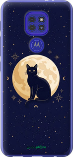 Силиконовый чехол 'Cute Cat Celestial/Witchy' для Motorola G9 Play изображение 3