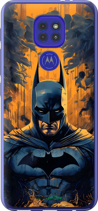 Силиконовый чехол Бэтмен для Motorola G9 Play - 6335u-2105 изображение 