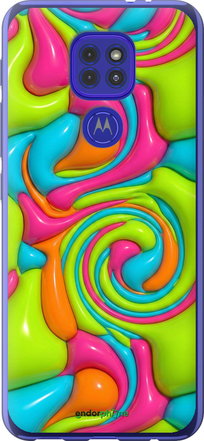 Силіконовий чехол Y2K Jelly Dream для Motorola G9 Play - 6780u-2105 изображение 