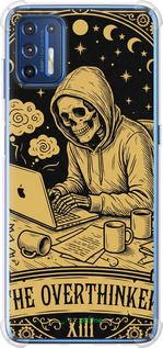 Силикон с усиленными углами чехол The Overthinker для Motorola G9 Plus - 6774sp-2104 изображение 