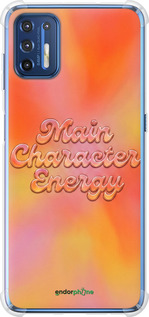 Силикон с усиленными углами чехол Aura Gradient Main Character Energy Aesthetic Y2K для Motorola G9 Plus - 6783sp-2104 изображение 