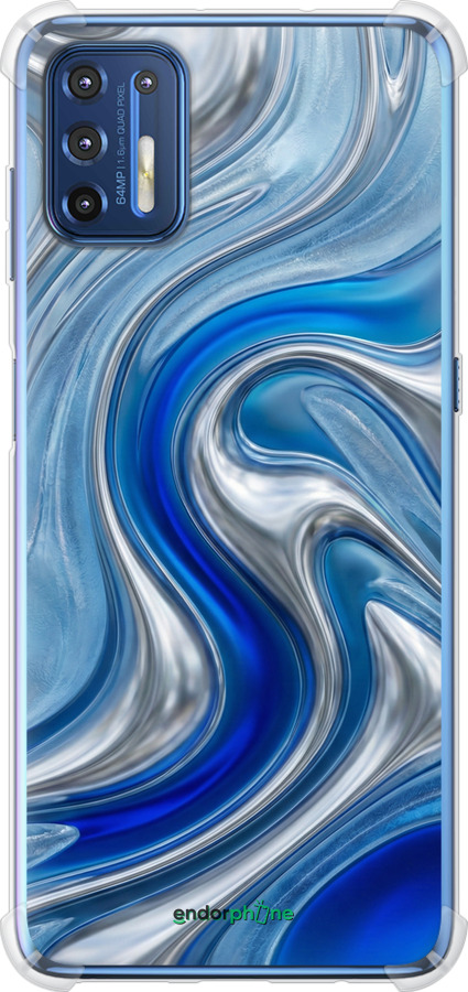 Силикон с усиленными углами чехол Liquid Chrome для Motorola G9 Plus - 6781sp-2104 изображение 