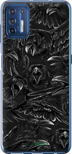 Силіконовий чехол Вороня лють для Motorola G9 Plus - 6474u-2104 изображение 