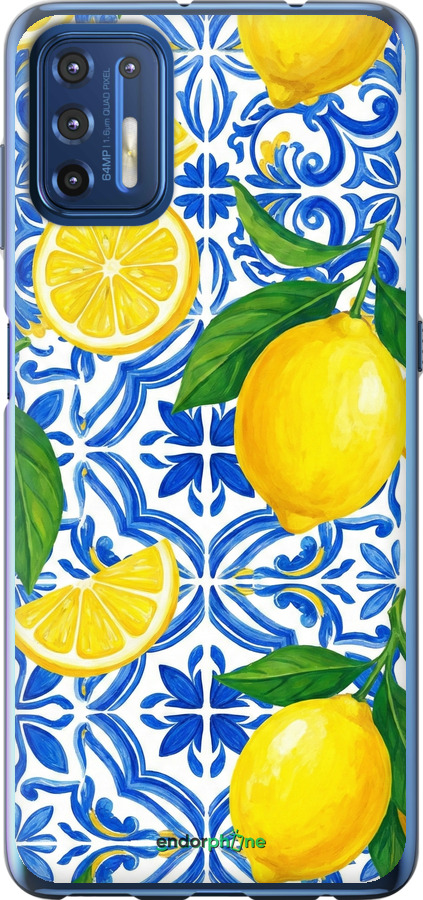 Силиконовый чехол Grocery Girl Italian Summer для Motorola G9 Plus - 6766u-2104 изображение 