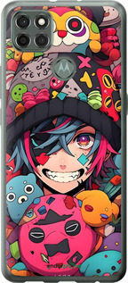 Силиконовый чехол Аниме парень для Motorola G9 Power - 6317u-2229 изображение 