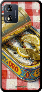 TPU чехол Vintage Sardine Tin Phone для Motorola Moto E13 - 6772b-3053 изображение 