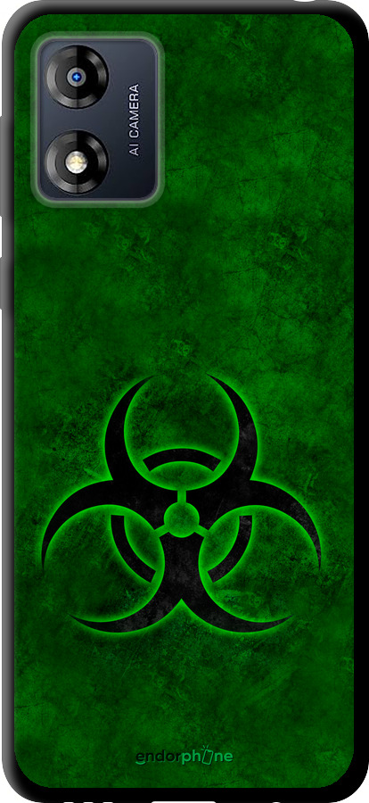 TPU чехол biohazard 30 для Motorola Moto E13 - 4848b-3053 изображение 