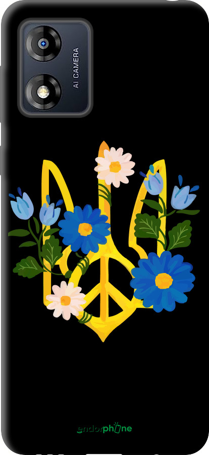TPU чехол Герб v3 для Motorola Moto E13 - 5265b-3053 изображение 