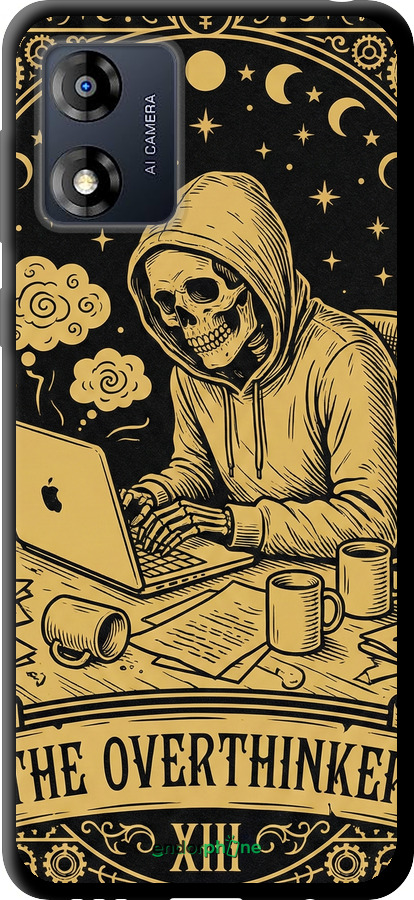 TPU чехол The Overthinker для Motorola Moto E13 - 6774b-3053 изображение 