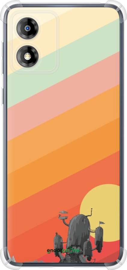 Силикон с усиленными углами чехол № 5420 для Motorola Moto E13 - 5420sp-3053 изображение 
