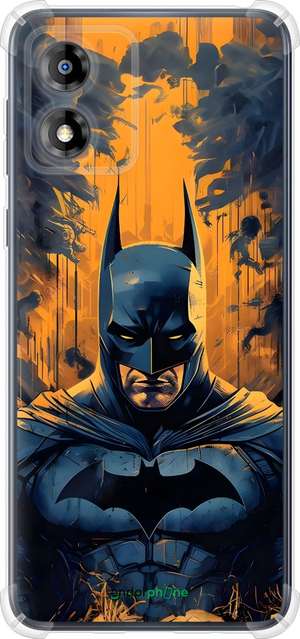 Силикон с усиленными углами чехол Бэтмен для Motorola Moto E13 - 6335sp-3053 изображение 