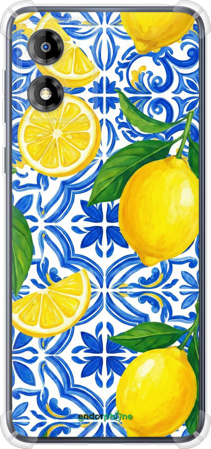 Силіконовий протиударний с посиленими кутами чехол Grocery Girl Italian Summer для Motorola Moto E13 - 6766sp-3053 изображение 