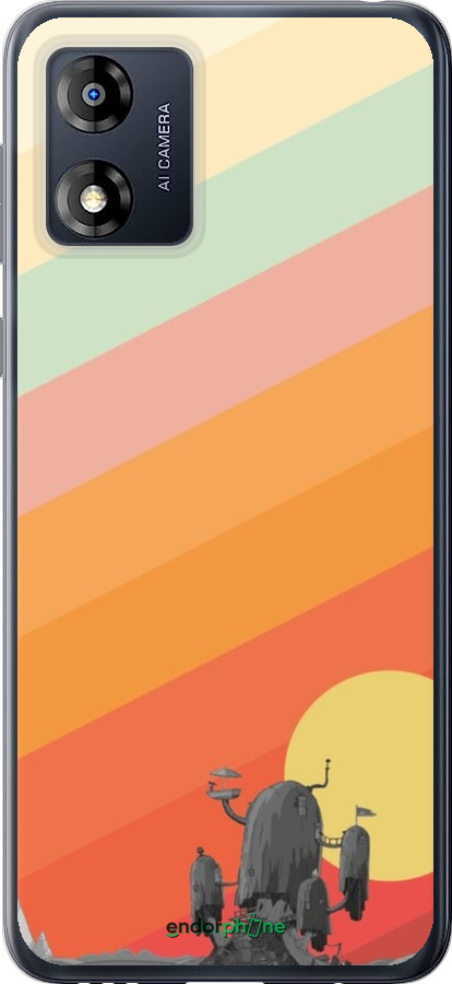 Силиконовый чехол № 5420 для Motorola Moto E13 - 5420u-3053 изображение 
