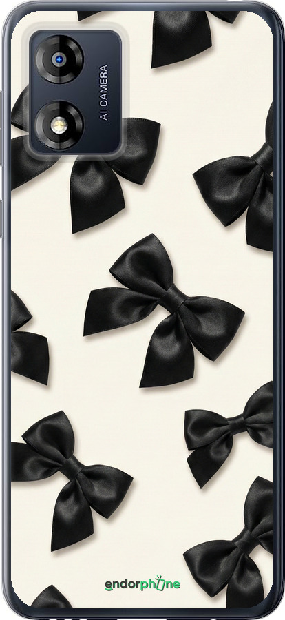 Силиконовый чехол Dark Coquette для Motorola Moto E13 - 6765u-3053 изображение 